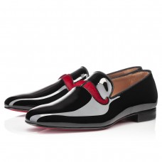 Mocassini Christian Louboutin Watson neri/rossi