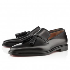 Mocassini Christian Louboutin Daddy Orlato neri