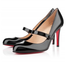 Décolleté Christian Louboutin Wallis 80mm nere