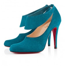 Décolleté Christian Louboutin Miss Zorra 100mm Turchesi