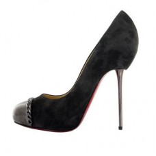 Décolleté Christian Louboutin Metalipp 120mm nere