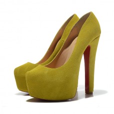Décolleté Christian Louboutin Daffy 160mm Chartreuse