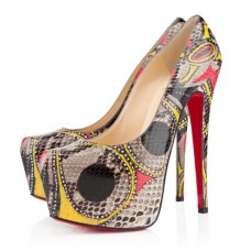Décolleté Christian Louboutin Daffodile 160mm Multicolore
