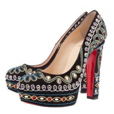 Décolleté Christian Louboutin Devidas 140mm nere