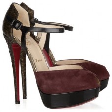 Sandali Christian Louboutin n. 299 da 140 mm, multicolore