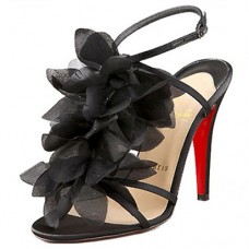 Sandali Christian Louboutin Petal 70mm neri Sandali Christian Louboutin Petal 70mm neri