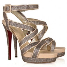 Sandali Christian Louboutin Straratata 120mm Multicolore