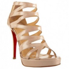Sandali Christian Louboutin Fernando 120mm color nude