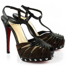 Sandali Christian Louboutin Zigounette 140mm neri Sandali Christian Louboutin Zigounette 140mm neri
