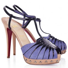 Sandali Christian Louboutin Zigounette 140mm viola Sandali Christian Louboutin Zigounette 140mm viola